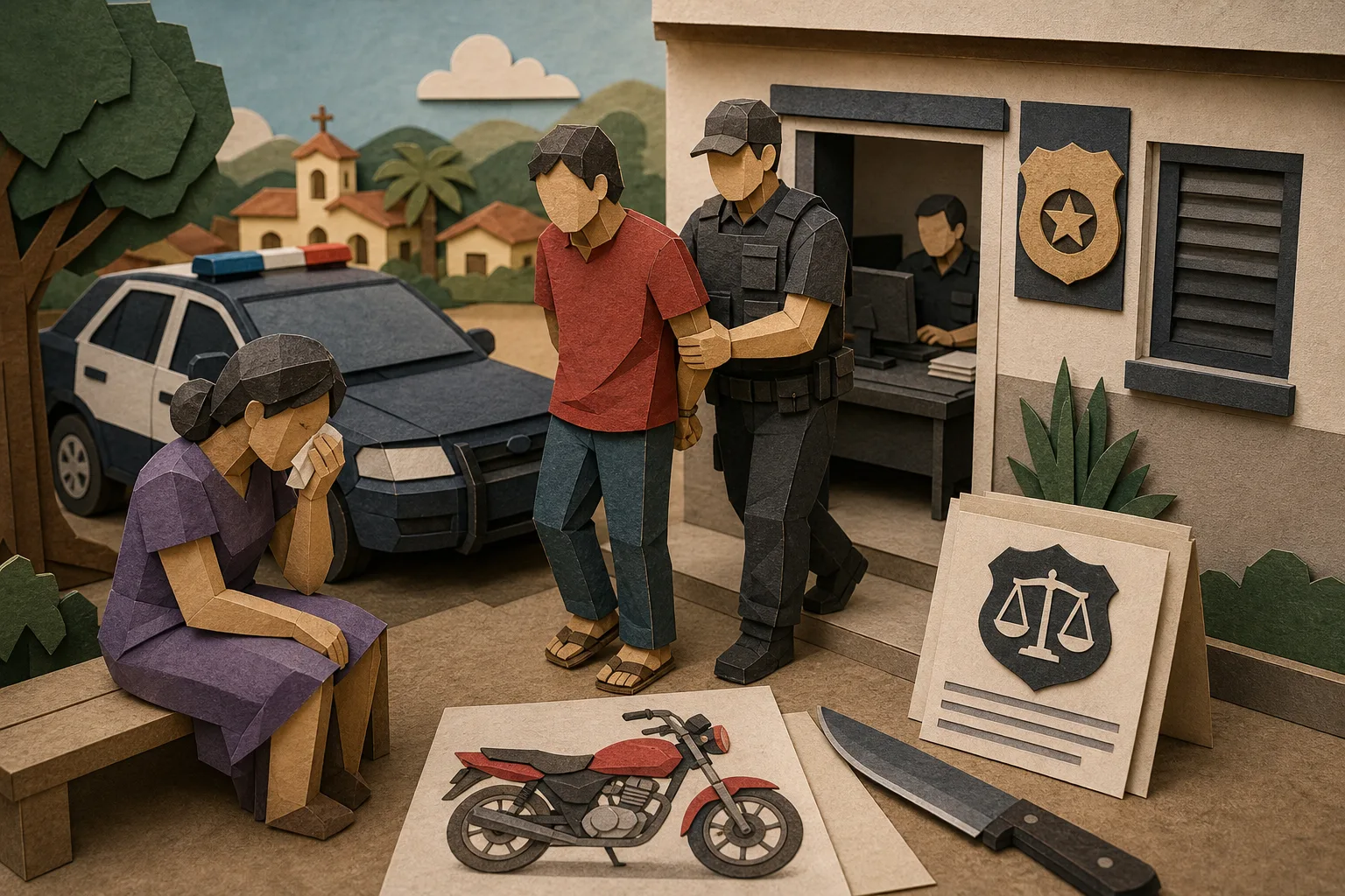 Suspeito é detido em Sergipe após coagir a mãe para conseguir comprar motocicleta
