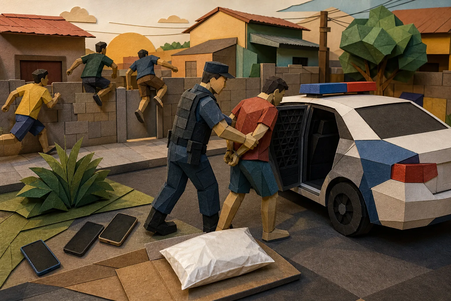 Suspeito é detido pela Polícia Militar após tentar descartar entorpecente em Santarém