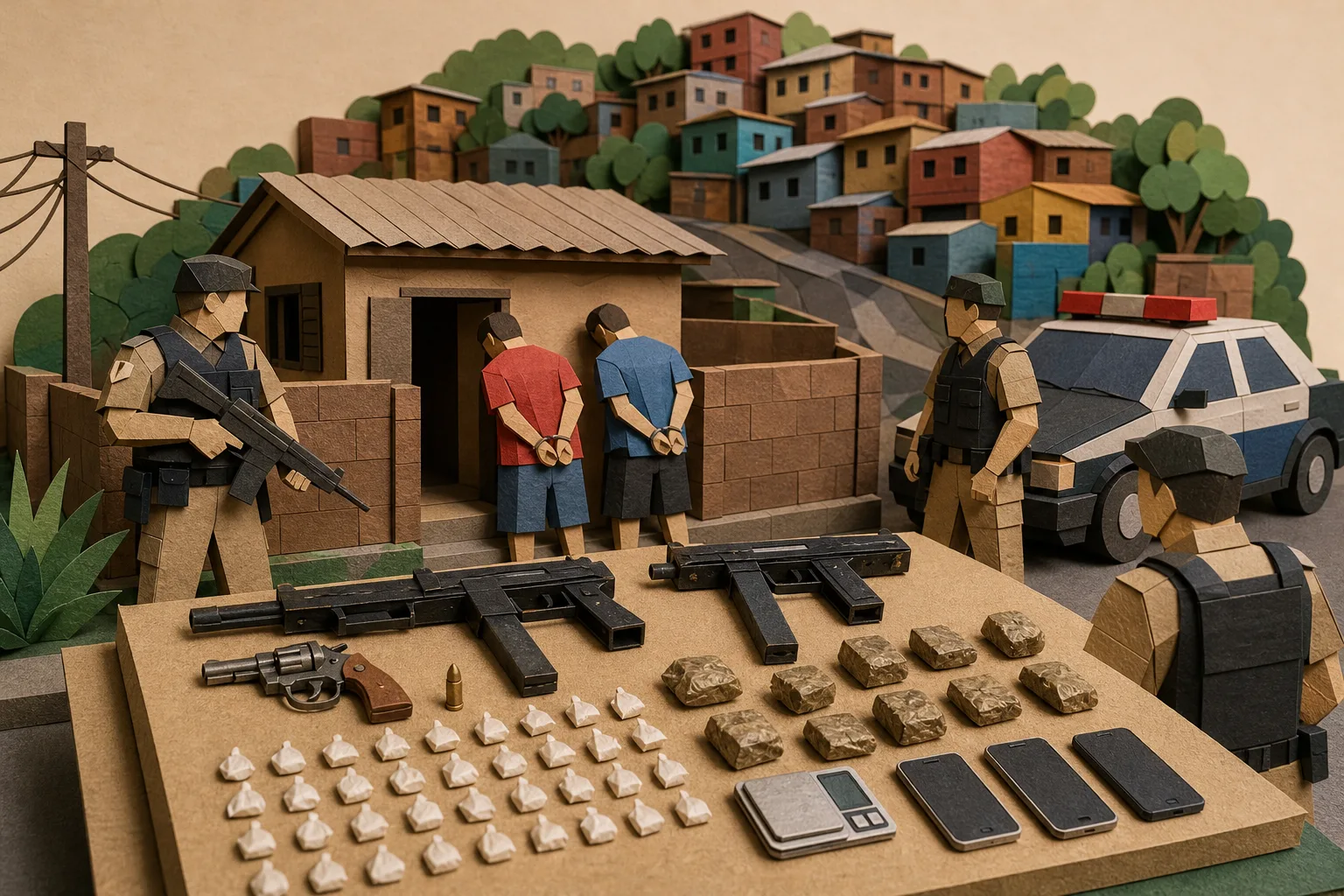 Suspeitos de planejar disputa por tráfico são presos com armas em Ipatinga
