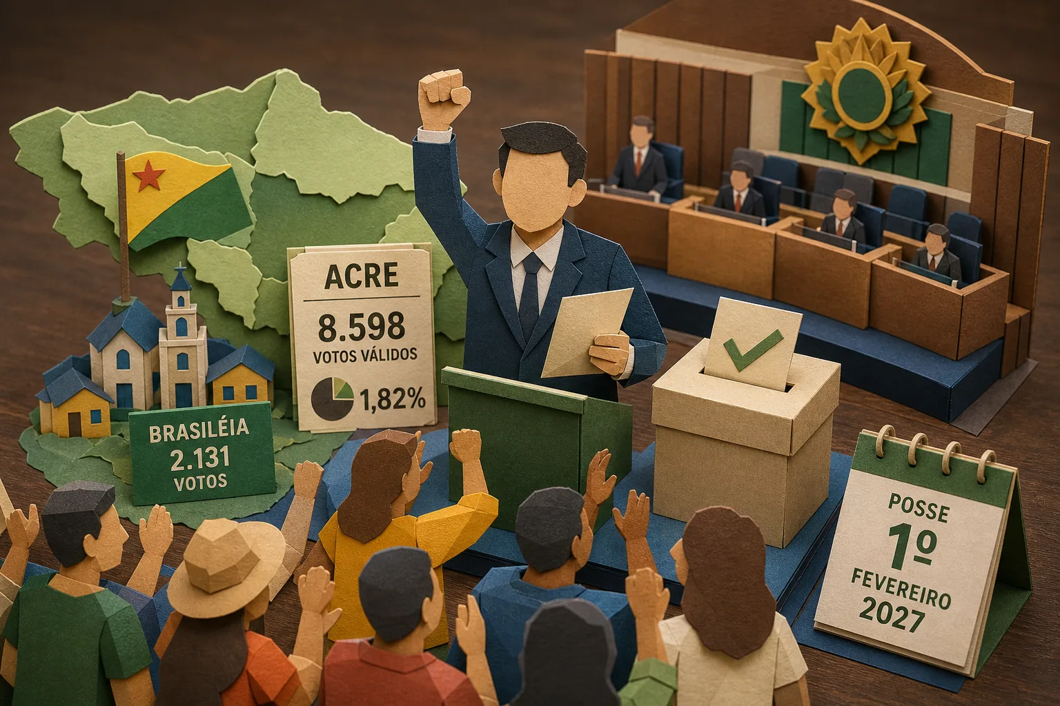 Tadeu Hassem garante segundo mandato na Assembleia Legislativa do Acre