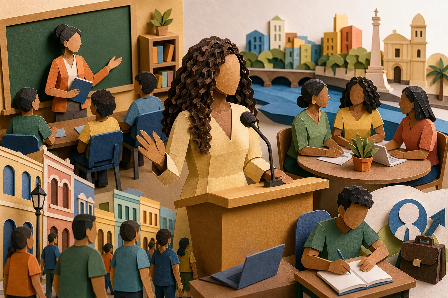 Taty Cristina destaca apoio aos docentes como base para o ensino em Sergipe