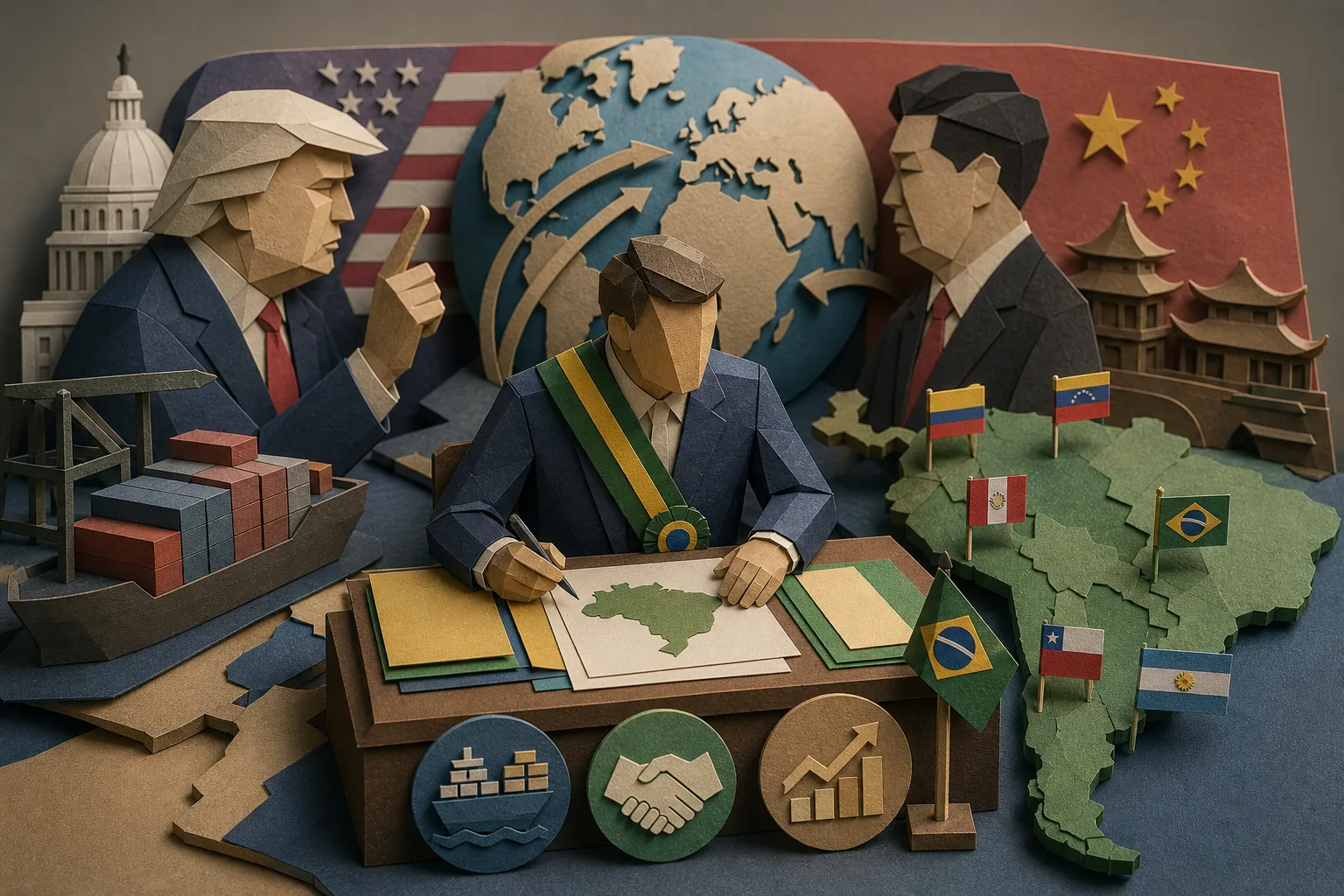 Tensão global e pressões de Washington vão desafiar o novo governo brasileiro