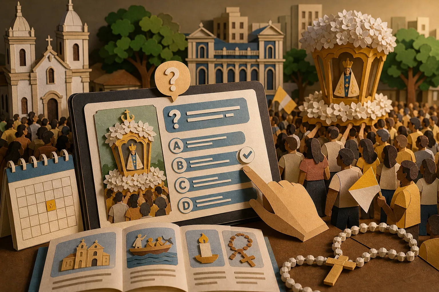 Teste interativo avalia conhecimentos sobre as tradições e a história do Círio de Nazaré
