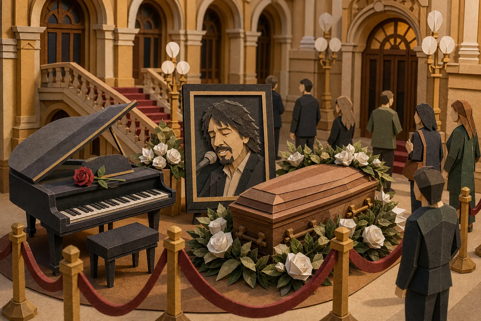 Theatro Municipal paulistano recebe velório aberto do músico Benito Di Paula
