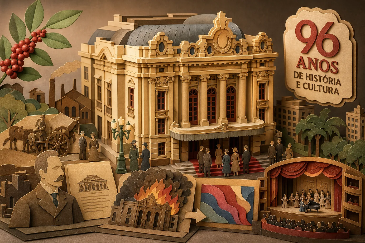 Theatro Pedro II chega aos 96 anos como ícone cultural no interior paulista