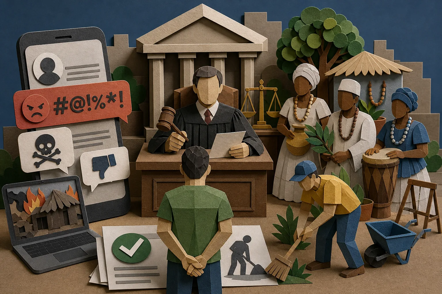 TJSP condena usuário da internet por ataques a religiões de matriz africana