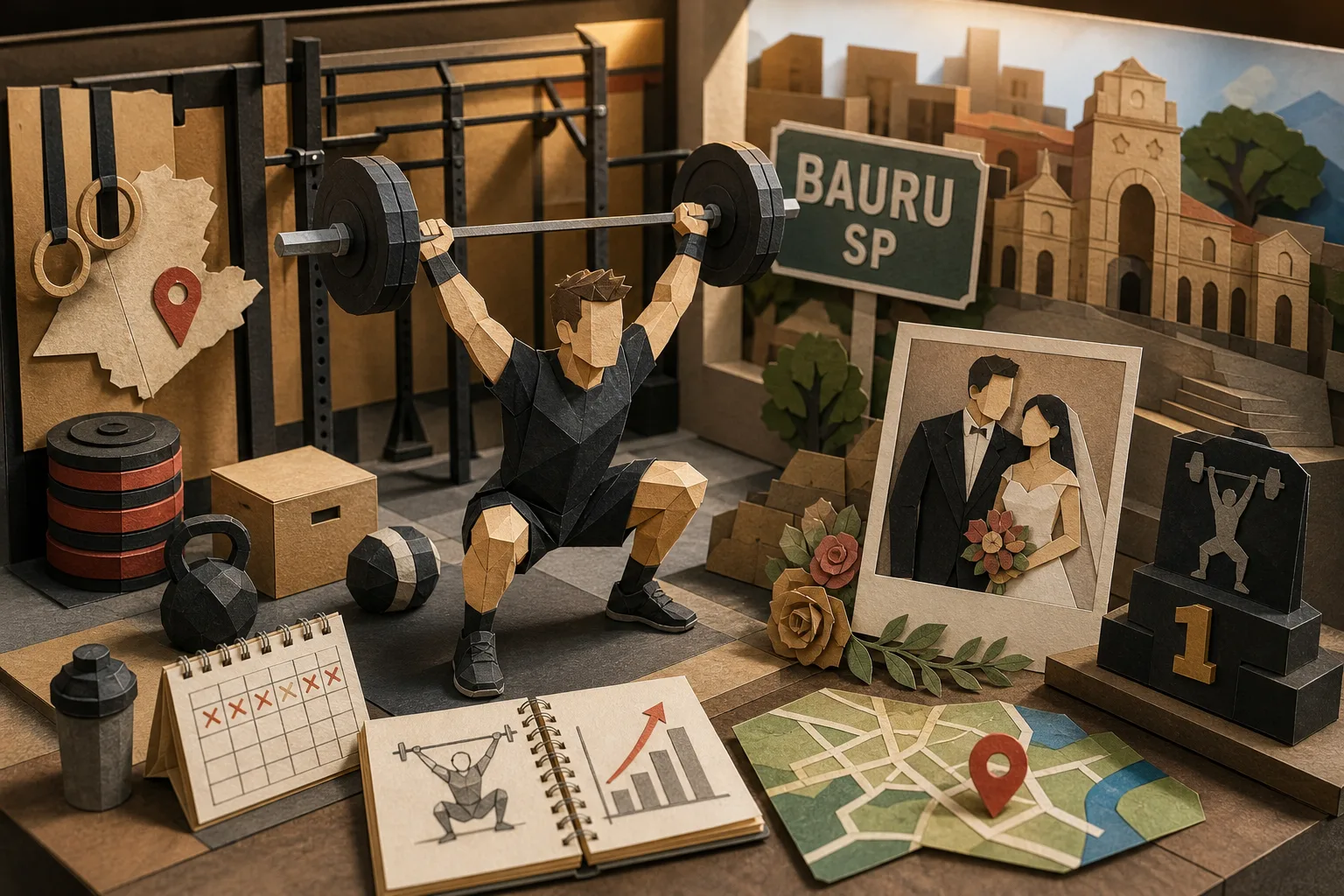 Trajetória de Kaíque Cerveny rumo ao topo do CrossFit inclui passagem por Bauru