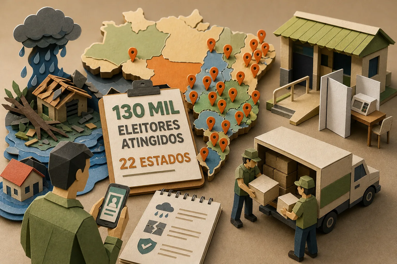 Transferência de seções no segundo turno atinge 130 mil eleitores em 22 estados