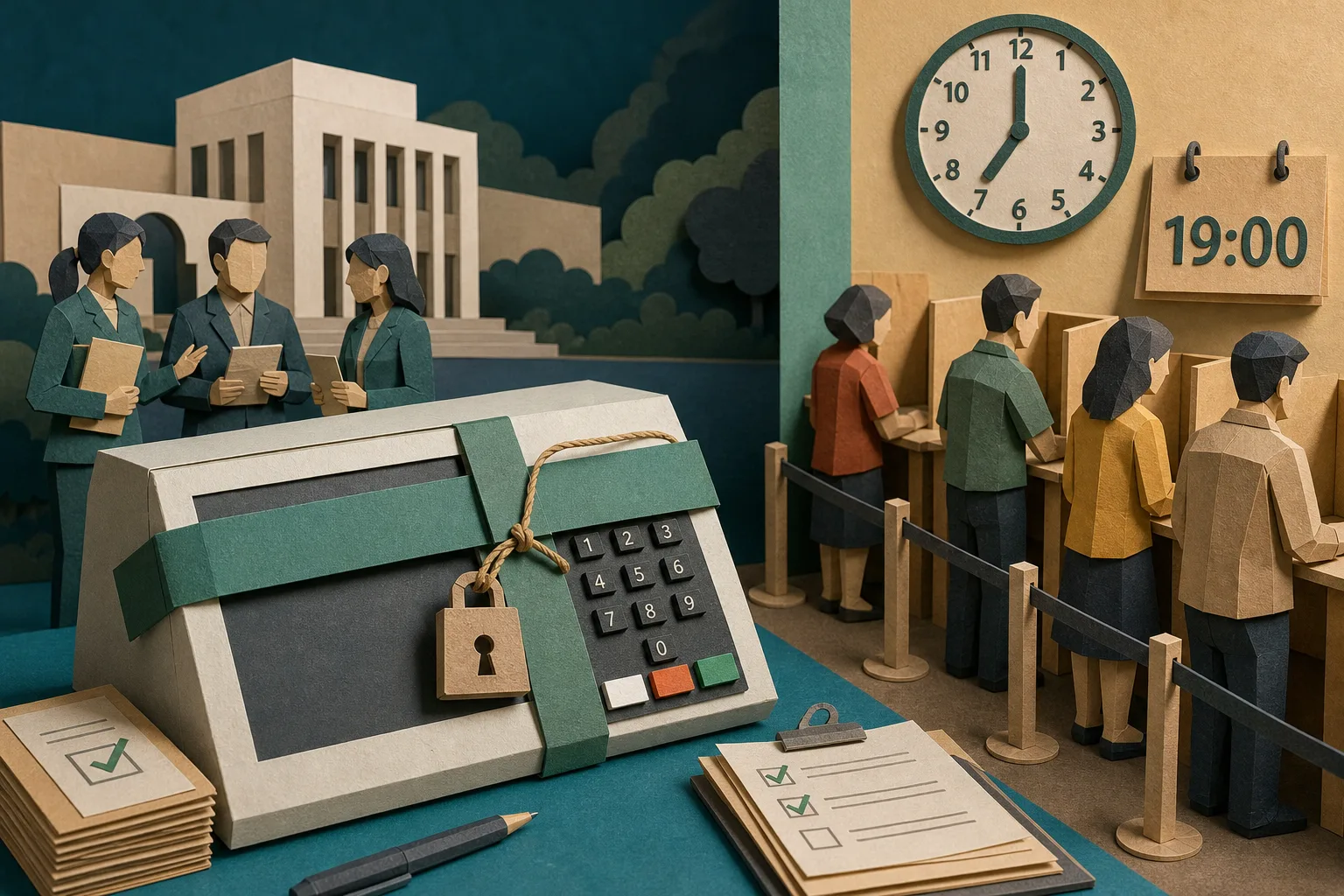 TRE-RS mantém lacradas as urnas que encerraram votação antes de decisão do STF