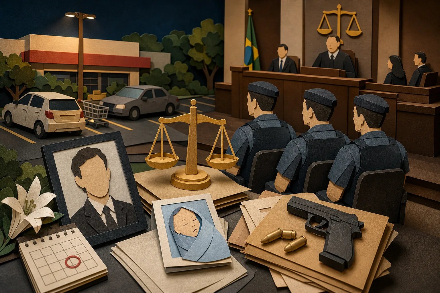 Três policiais militares são julgados em Goiânia pela morte de Davi Sebba