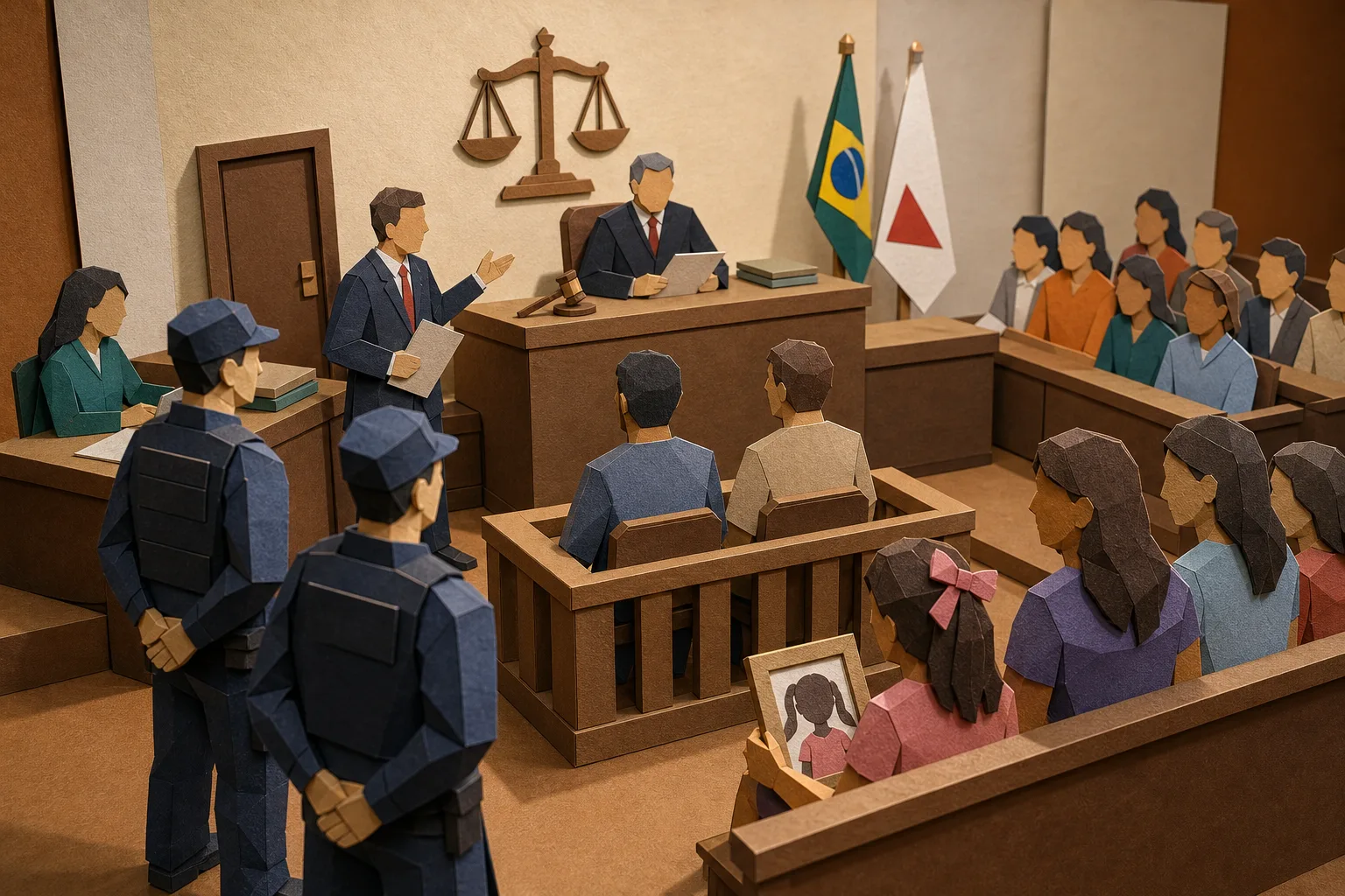 Tribunal do Júri aplica penas severas por assassinato de criança em Juiz de Fora