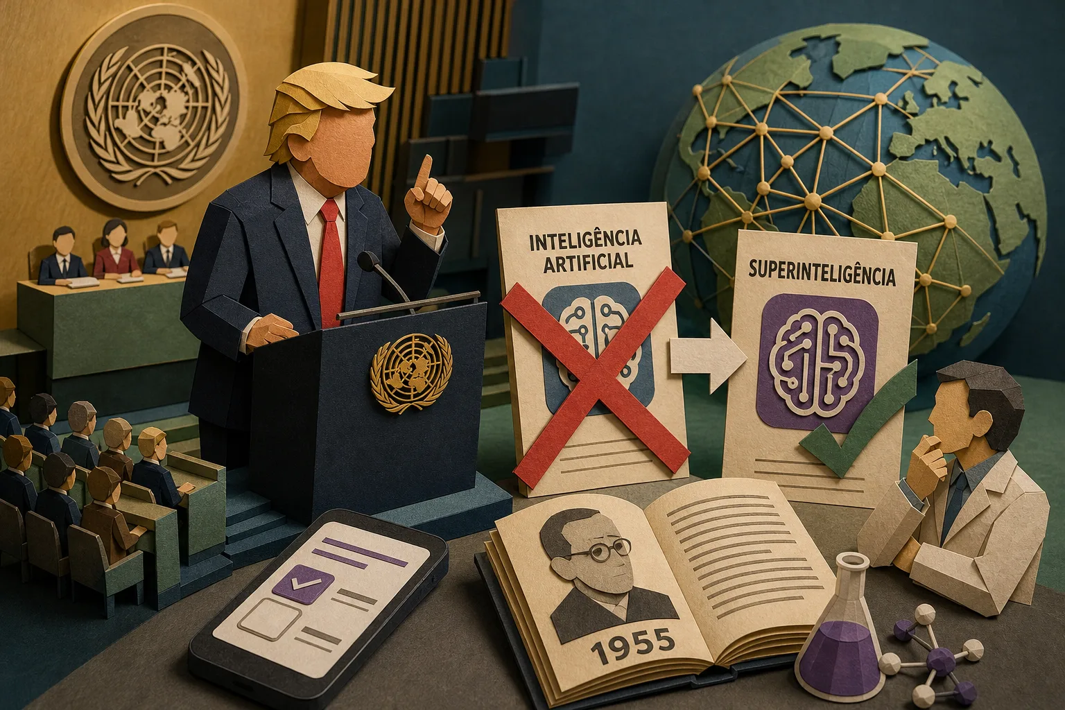 Trump defende substituir termo inteligência artificial por superinteligência