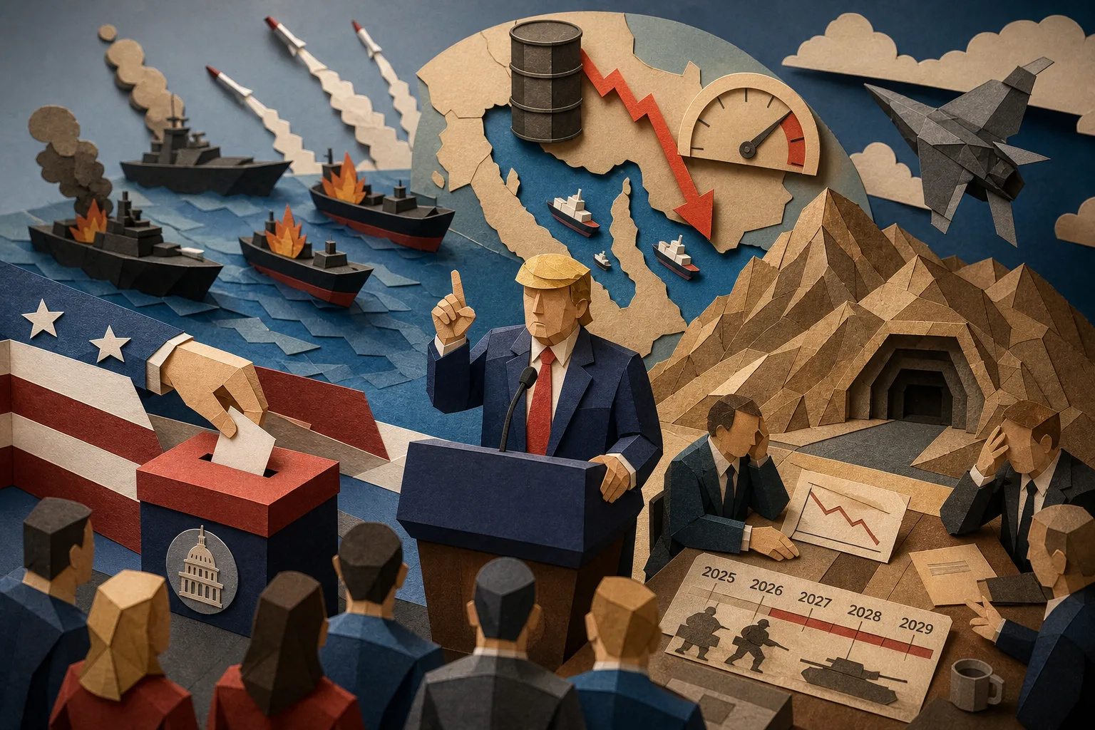 Trump prevê fim do conflito com o Irã logo após eleições legislativas nos EUA