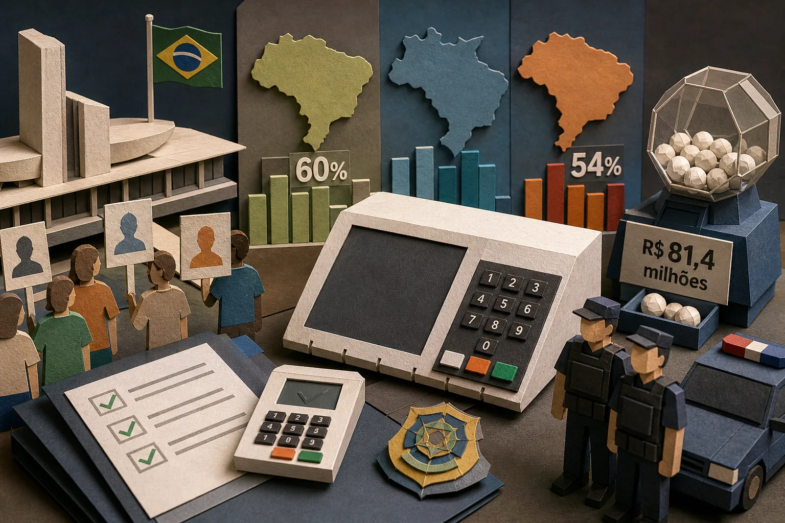 TSE conclui checagem das urnas enquanto pesquisas traçam cenário eleitoral