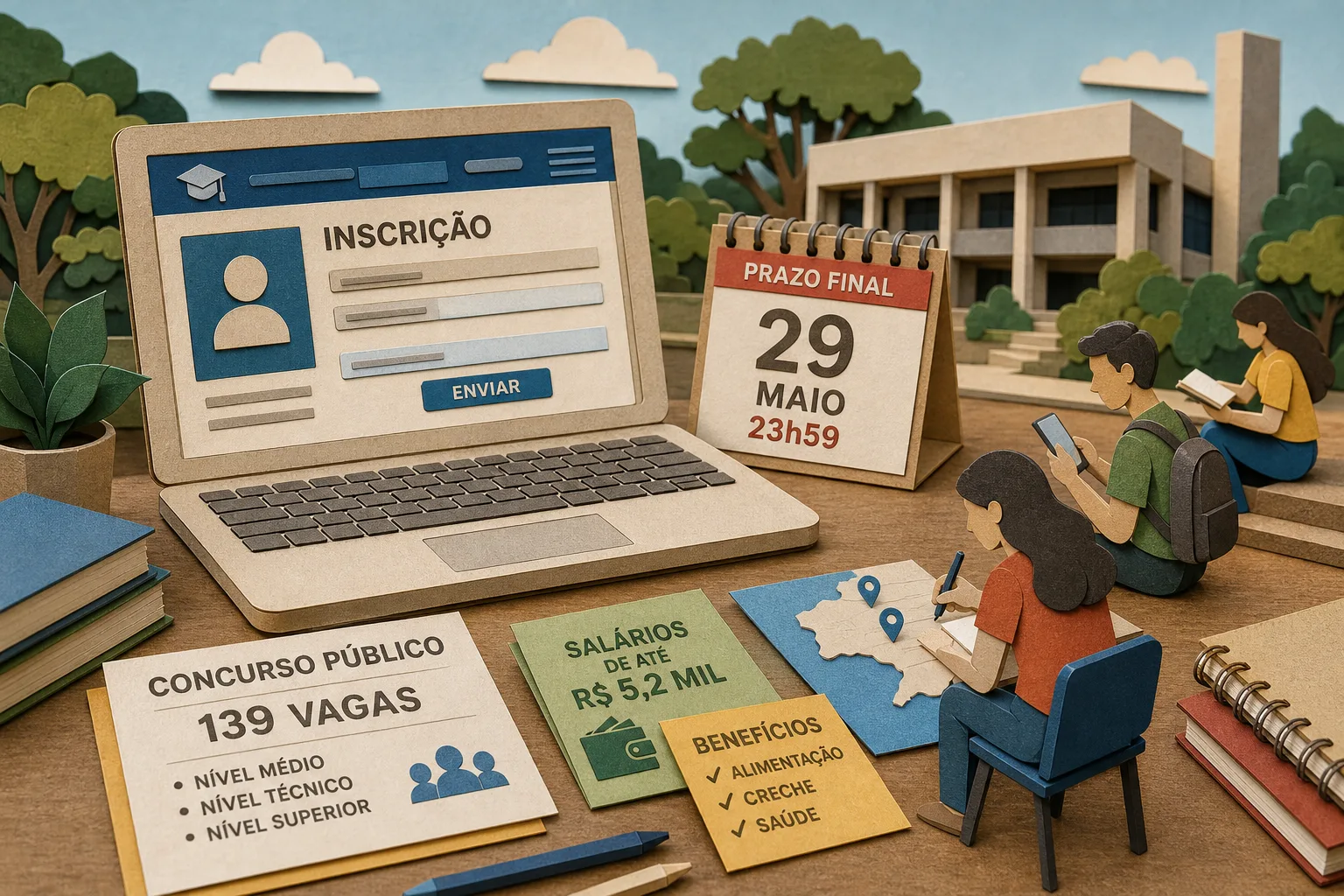 Ufba encerra prazo de inscrição para 139 vagas com salários de até R$ 5,2 mil