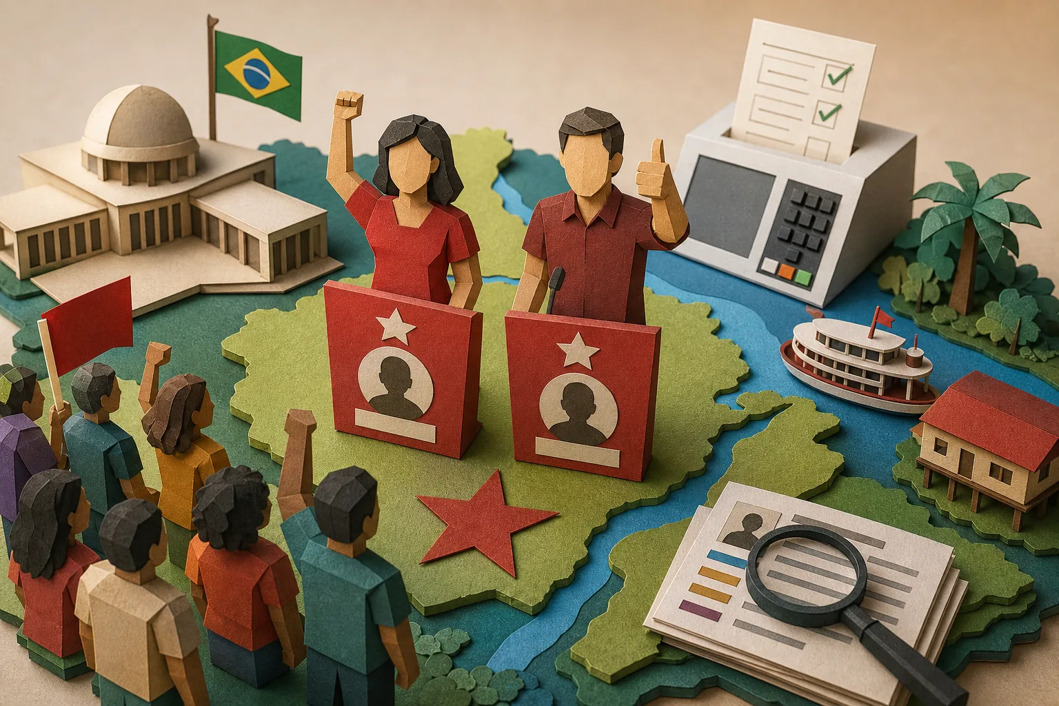 Unidade Popular lança duas candidaturas a deputado federal no estado do Pará