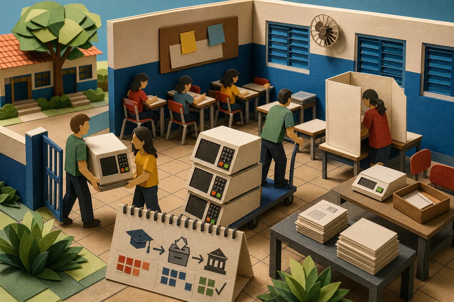 Unidades de ensino na Paraíba ajustam funcionamento para organização do pleito