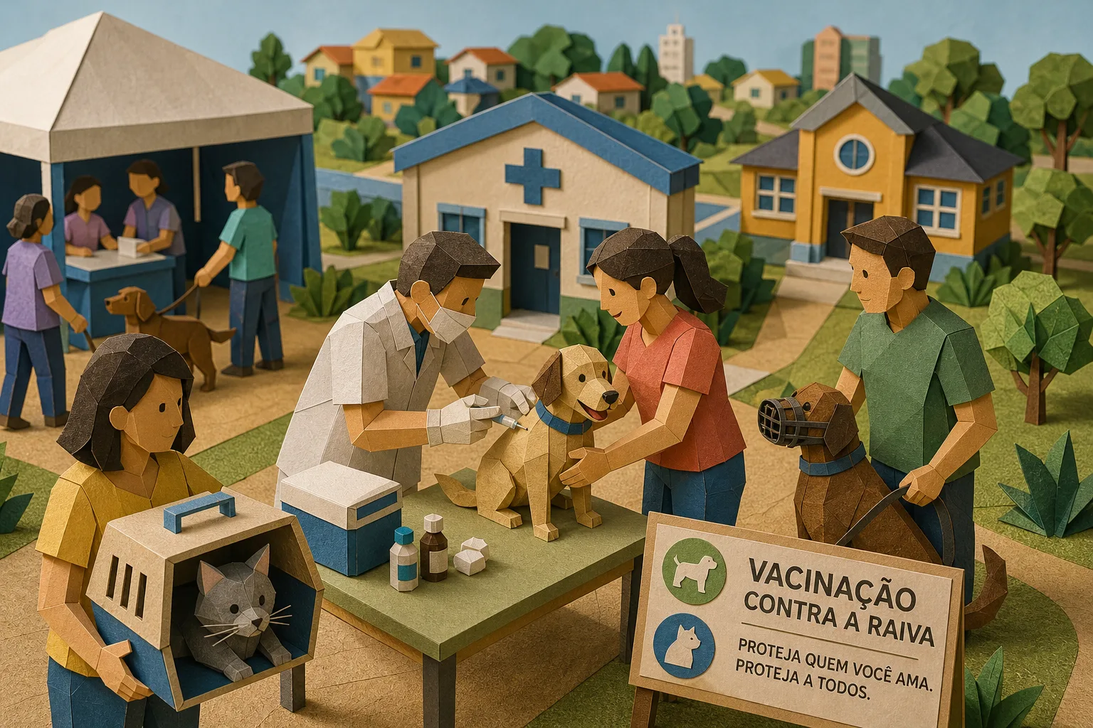 Várzea Grande disponibiliza imunização contra raiva para cães e gatos neste sábado