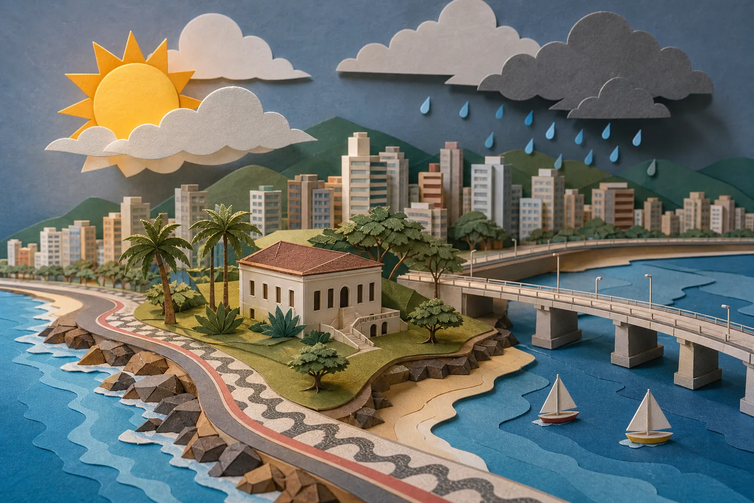Vitória tem períodos de sol e pancadas passageiras de chuva nesta quinta-feira