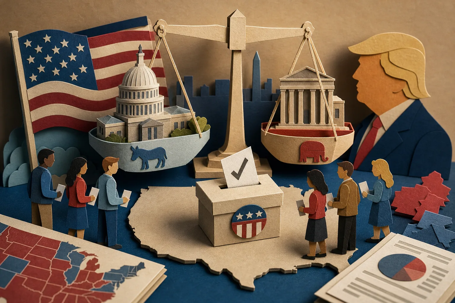 Votação de meio de mandato nos EUA definirá rumos do poder em Washington