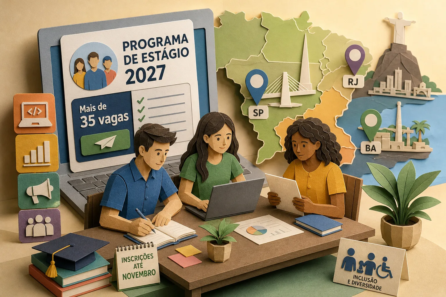Ypê seleciona estudantes universitários para mais de 35 vagas em SP, RJ e BA
